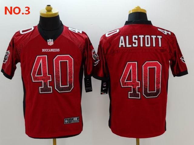 Men's Tampa Bay Buccaneers 40 Mike Alstott Jesey NO.3;